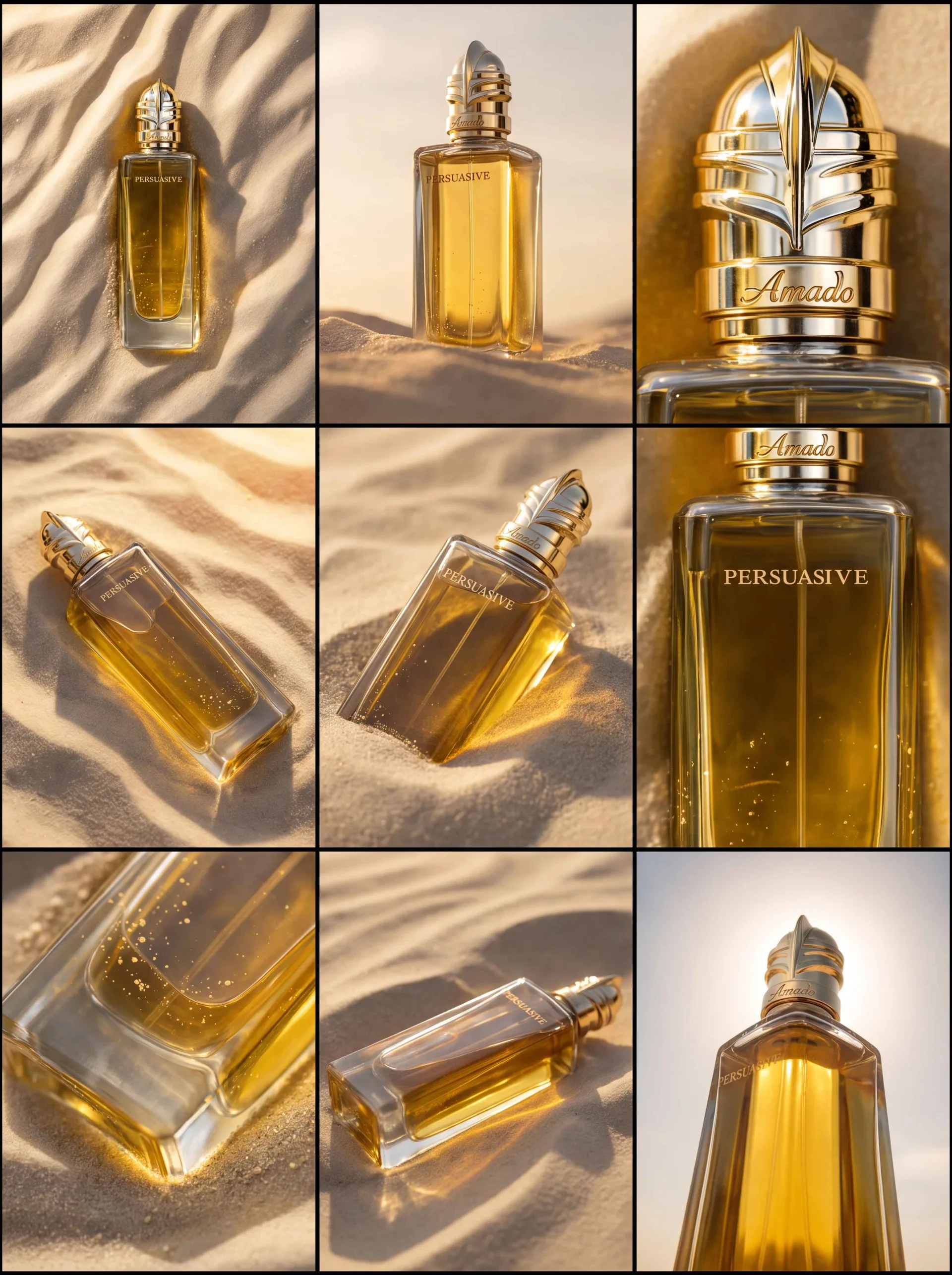 Amado Perfumes – Shooting produit & vidéo de parfumerie de luxe — visuel 1