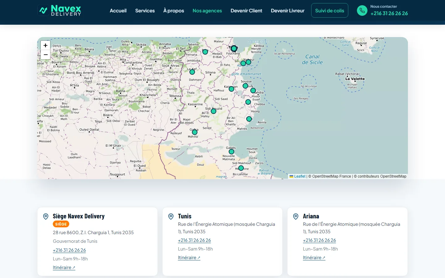 Navex Delivery – Site web, ERP et applications — visuel 1
